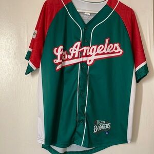 LA Dodgers Mexican Heritage Commemorative Jersey